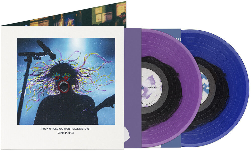 Grouplove - Rock N' Roll You Won't Save Me [Live] [2 LP Translucent Cobalt & Black (LP 1) & Opaque Violet & Black (LP 2)] [New Vinyl]