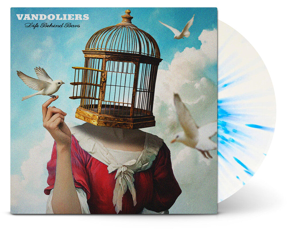 Vandoliers - Life Behind Bars [LP indie exclusive White with Blue Splatter] [New Vinyl]