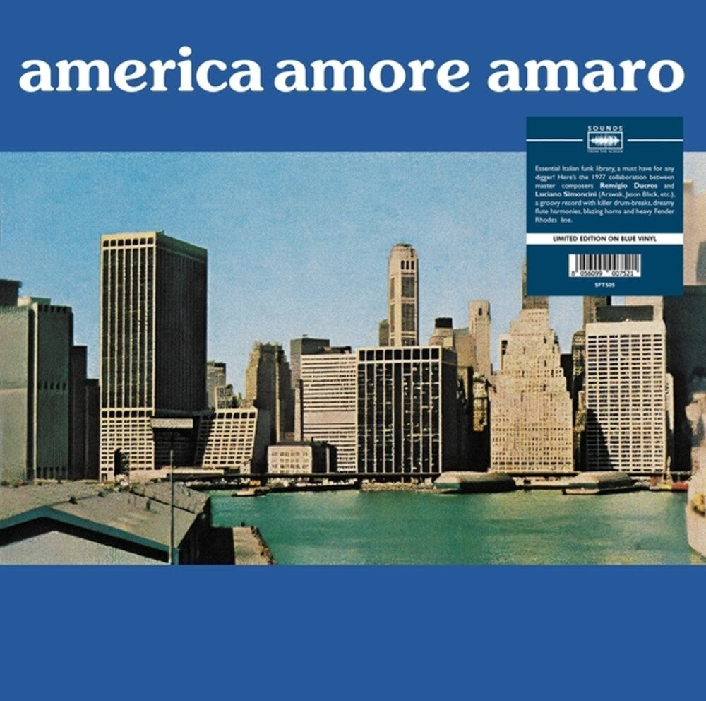 Du Remigio Cros  / Simoncini,Luciano - America Amore Amaro (Blue) [Colored Vinyl] [New Vinyl]