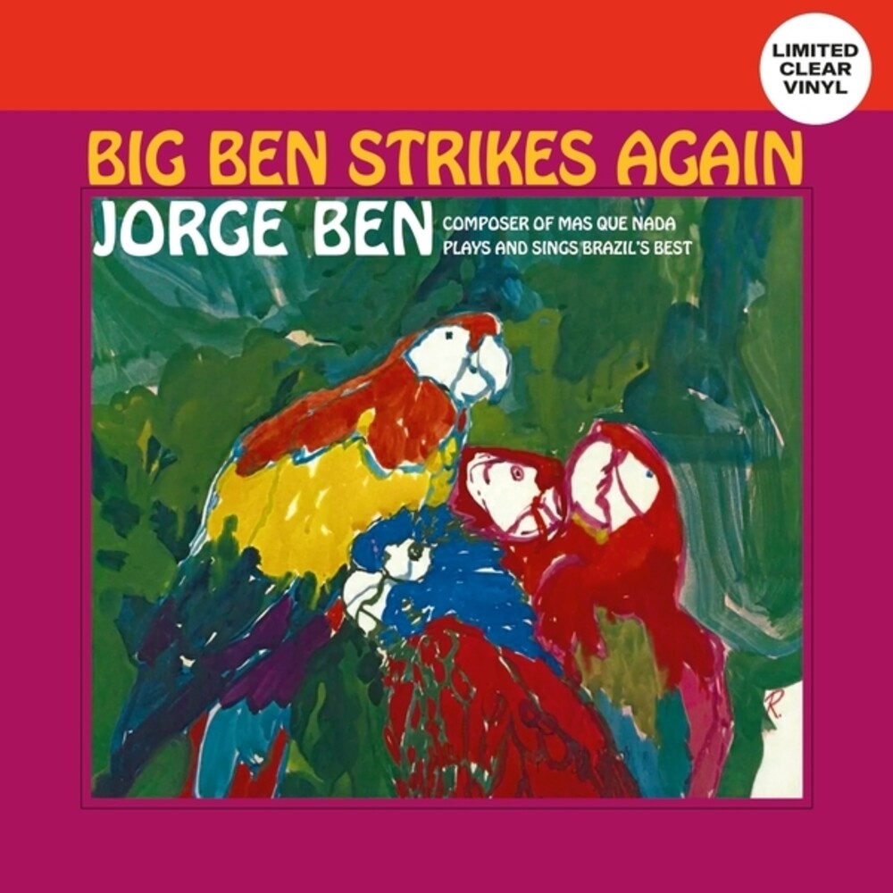 Jorge Ben - Big Ben Strikes Again [Clear Vinyl] [New Vinyl]
