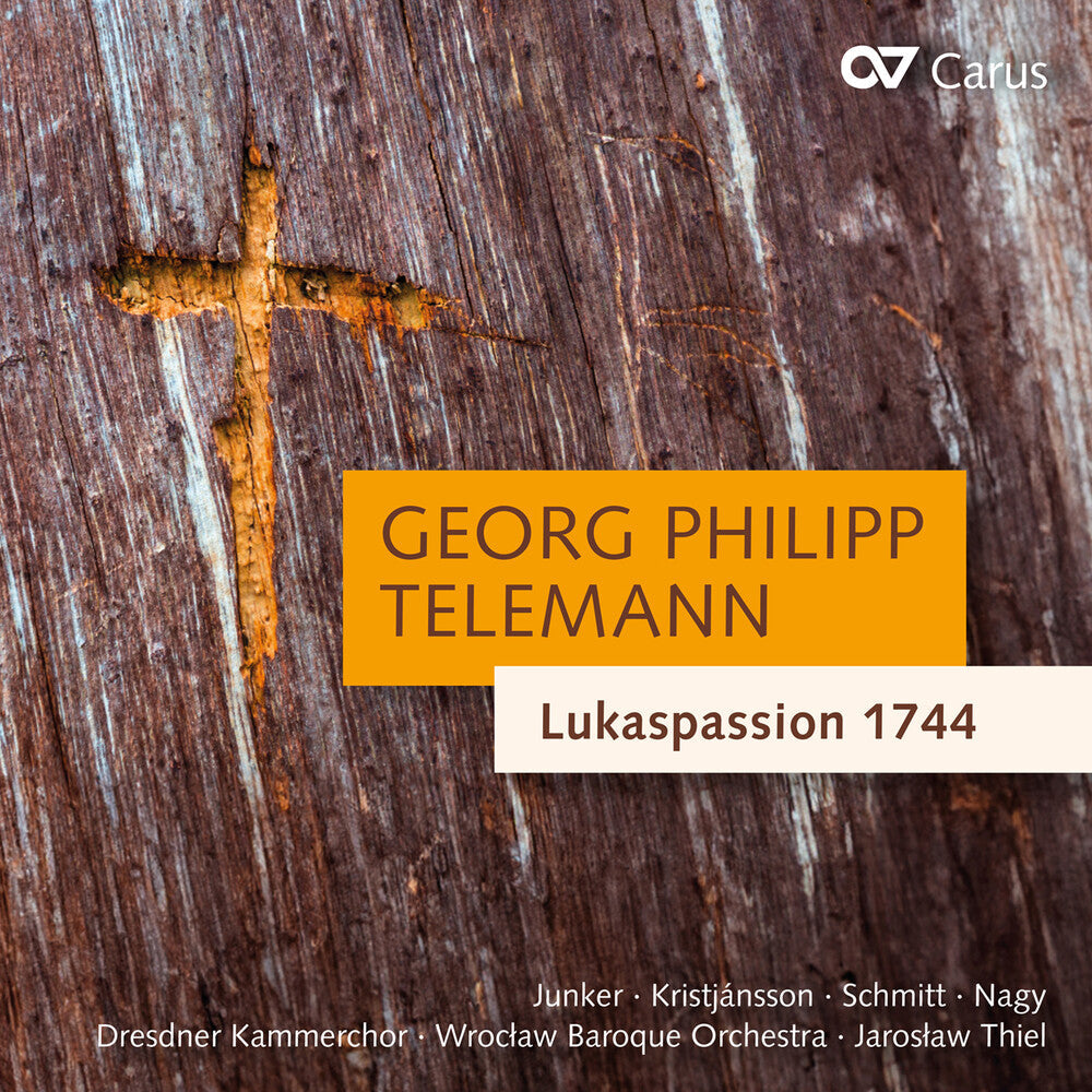 Kammerchor Dresdner  / Telemann - Lukaspassion 1744 [CD] [New CD]