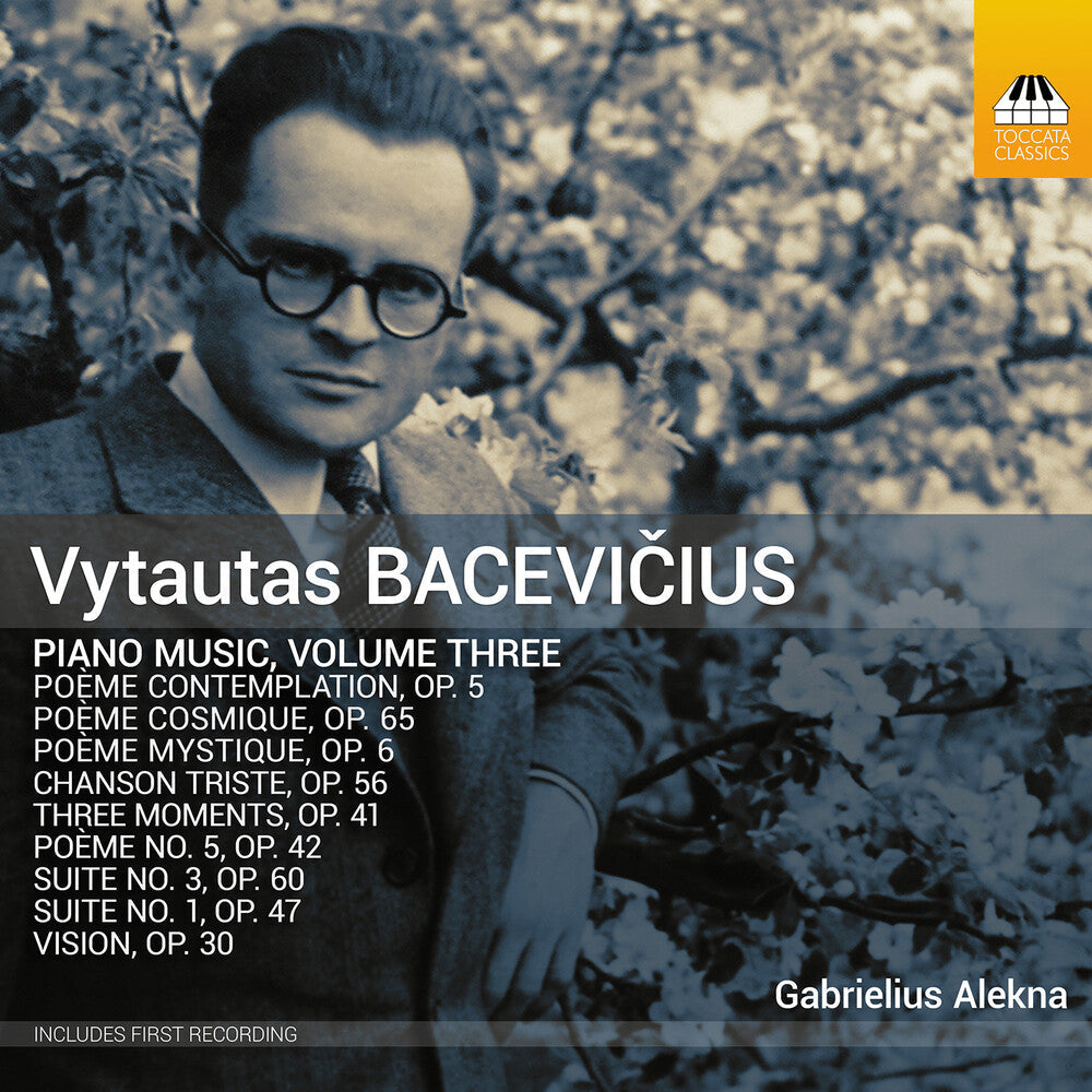 Gabrielius, Alekna / Bacevicius - Vytautas Bacevicius: Piano Music, Vol. 3 [CD] [New CD]