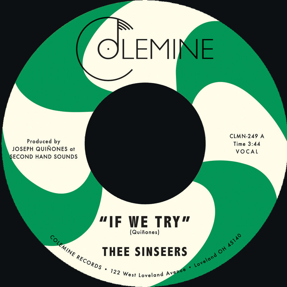 Thee Sinseers - If We Try / Give It Up You Fool [Colored Vinyl] [New Vinyl]