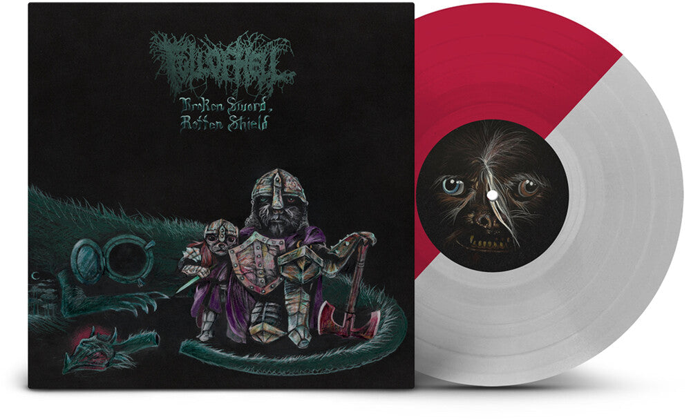 Full Of Hell - Broken Sword, Rotten Shield [LP 10" Oxblood / Silver Half & Half Vinyl] Vinyl Record