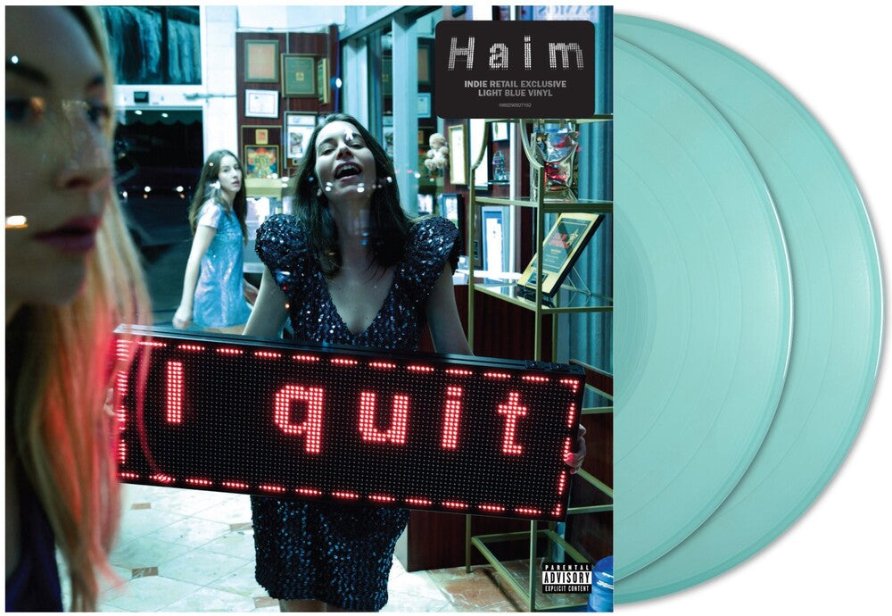 HAIM - I quit [Indie Exclusive Translucent Blue 2LP] [New Vinyl]
