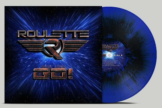 Roulette - Go - Blue/Black Splatter (Blk) (Blue) [Colored Vinyl] [Limited Edition] [New Vinyl]