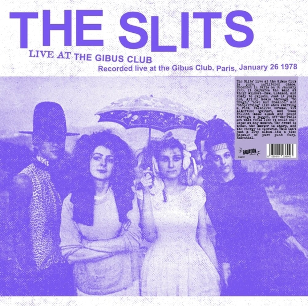 Slits - Live At The Gibus Club [LP] [New Vinyl]