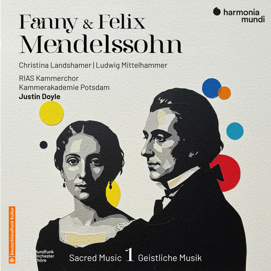Rias Kammerchor Berlin - Fanny & Felix Mendelssohn: Sacred Music Vol. 1 [CD] [New CD]