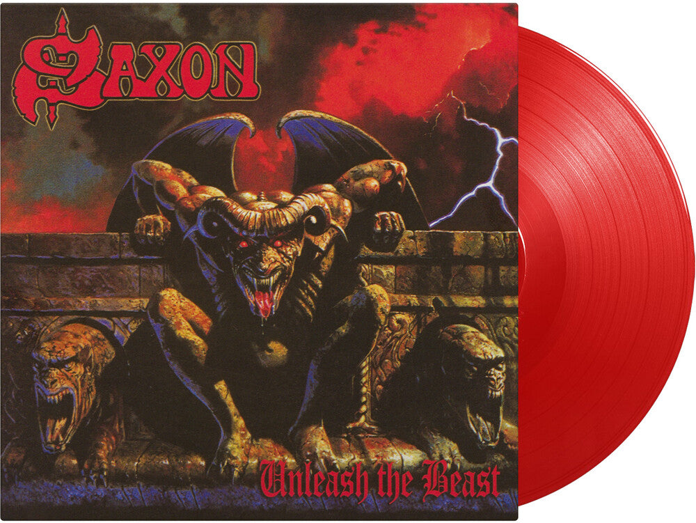 Saxon - Unleash The Beast [Colored Vinyl] [Limited Edition] [180 Gram] (Red) (Hol) [New Vinyl]