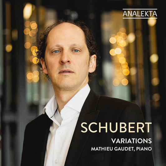 Mathieu Gaudet - Schubert: Variations [CD] [New CD]