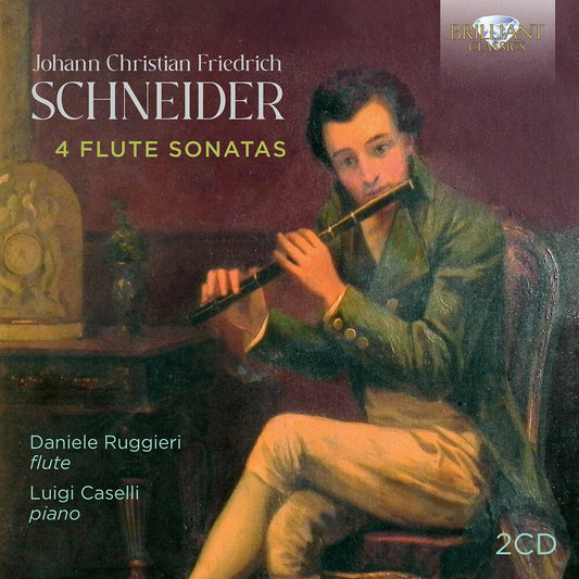 Daniele Ruggieri  / Caselli,Luigi - Schneider: 4 Flute Sons [CD] [New CD]