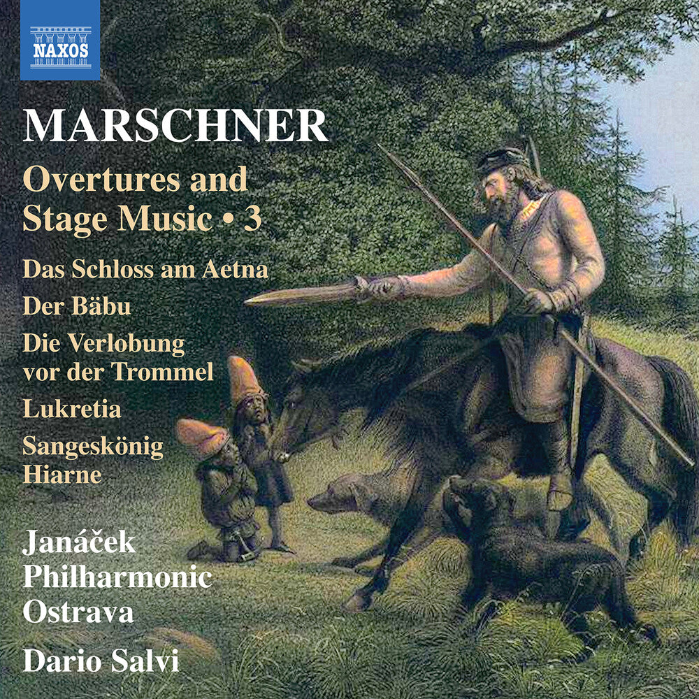 Janacek Philharmonic Ostrava - Marschner: Overtures & Stage Music Vol. 3 [CD] [New CD]