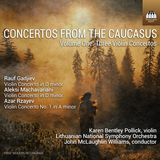 Karen Pollick  Bentley - Concertos From The Caucasus Vol. 1 - Three Violin [CD] [New CD]