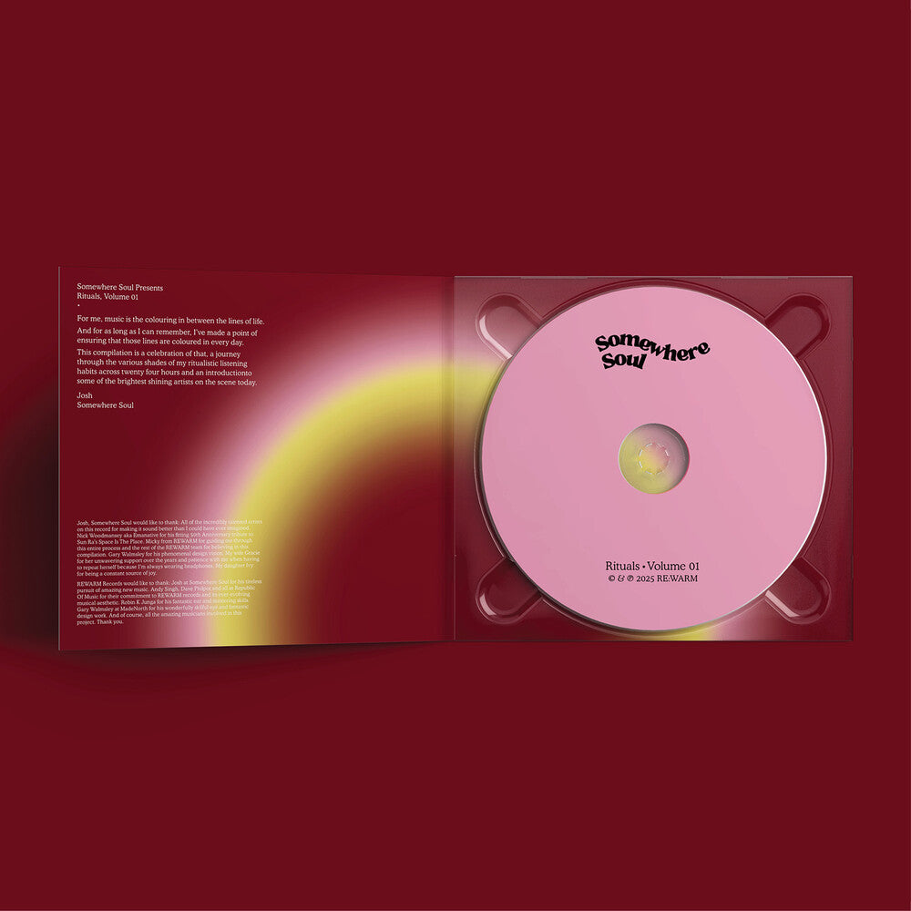 Somewhere Soul: Rituals Vol 1 / Various - Somewhere Soul: Rituals Vol 1 / Various [CD] [New CD]