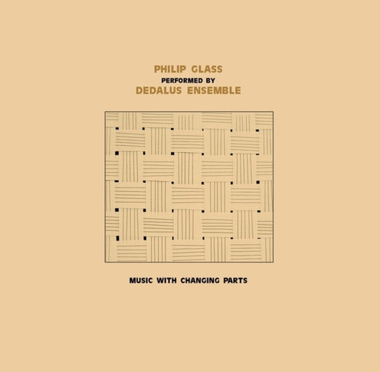 Dedalus Ensemble Performing Philip Glass: Music With Changing Parts [CD] [New CD]