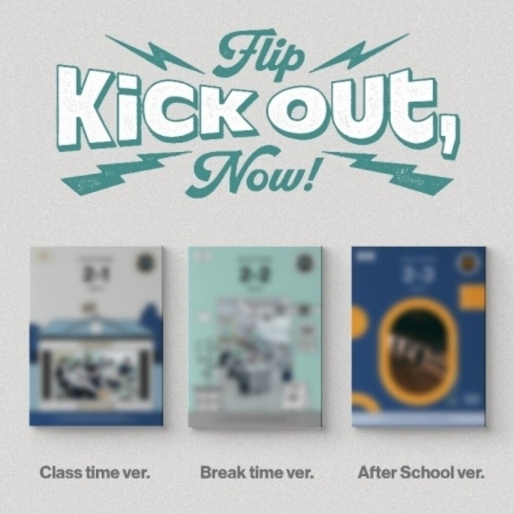 Kickflip - Kick Out, Flip Now! - Random Cover - incl. Photobook, 2 Photocards + More [CD] [New CD]