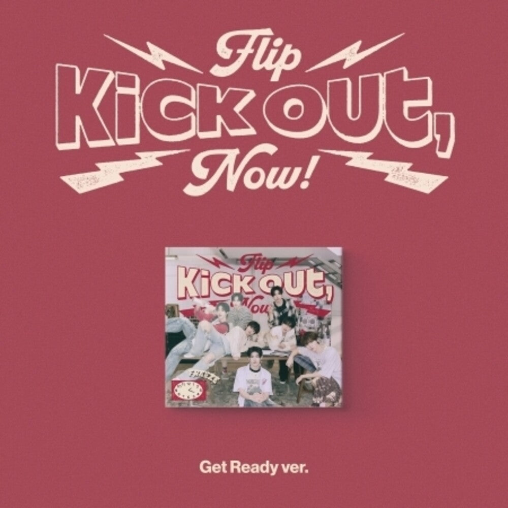 Kickflip - Kick Out, Flip Now! - Get Ready - incl. 32pg Lyrics Booklet, Photocard, Folding Poster + Sticker [CD] [New CD]