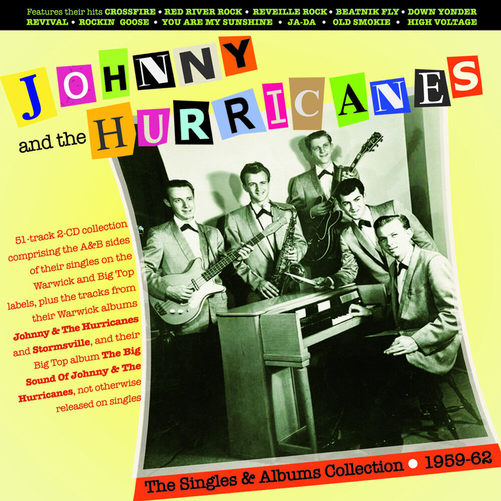 Johnny & The Hurricanes - Singles & Albums Collection 1959-62 [CD] [New CD]