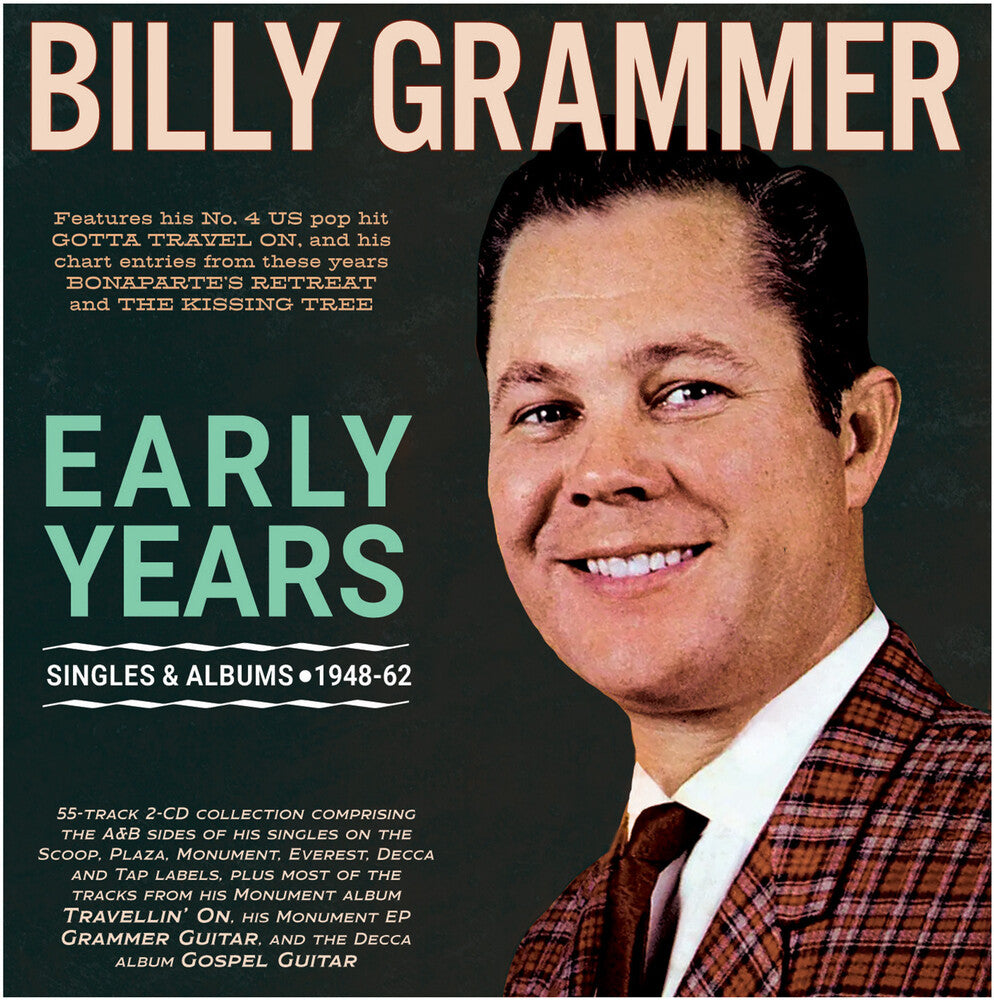 Billy Grammer - Early Years: Singles & Albums 1948-62 [CD] [New CD]