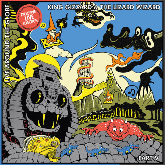 King Gizzard & The Lizard Wizard - Live Around The Globe: Part V [Colored Vinyl] [New Vinyl]