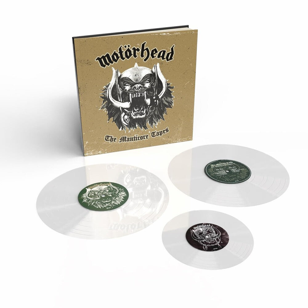 Motörhead - Manticore Tapes [Deluxe Bookpack] [Clear Vinyl] [Deluxe] [New Vinyl]