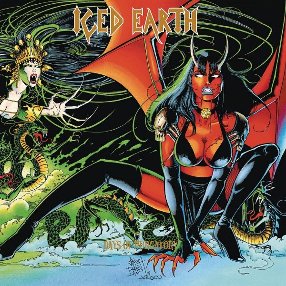 Iced Earth - Days Of Purgatory [Colored Vinyl] [Deluxe] (Gate) (Gol) [Limited Edition] [New Vinyl]