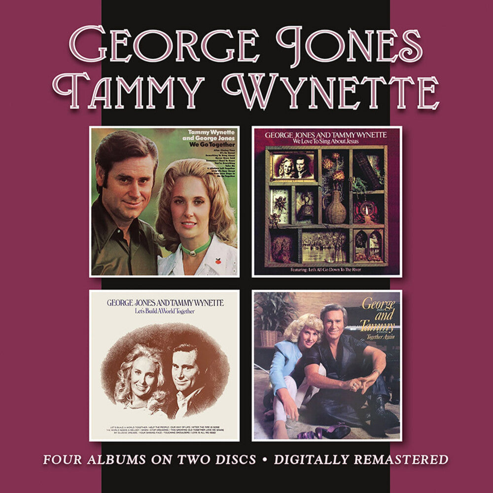 George Jones  / Wynette,Tammy - We Go Together / We Love To Sing About Jesus (Uk) [CD] [New CD]