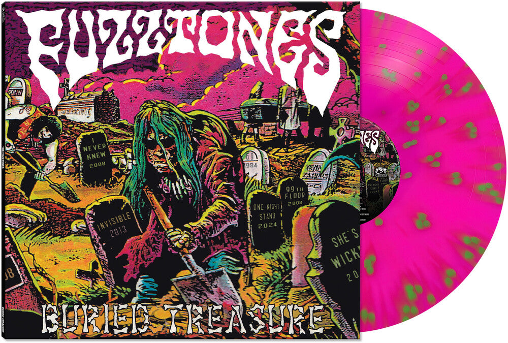 The Fuzztones - Buried Treasure -  [Green/Pink Splatter LP] [New Vinyl]