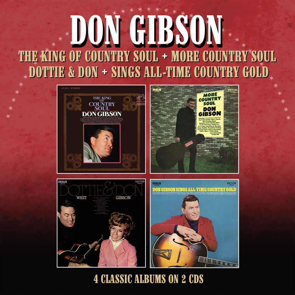 Don Gibson - King Of Country Soul / More Country Soul / Dottie [CD] [New CD]
