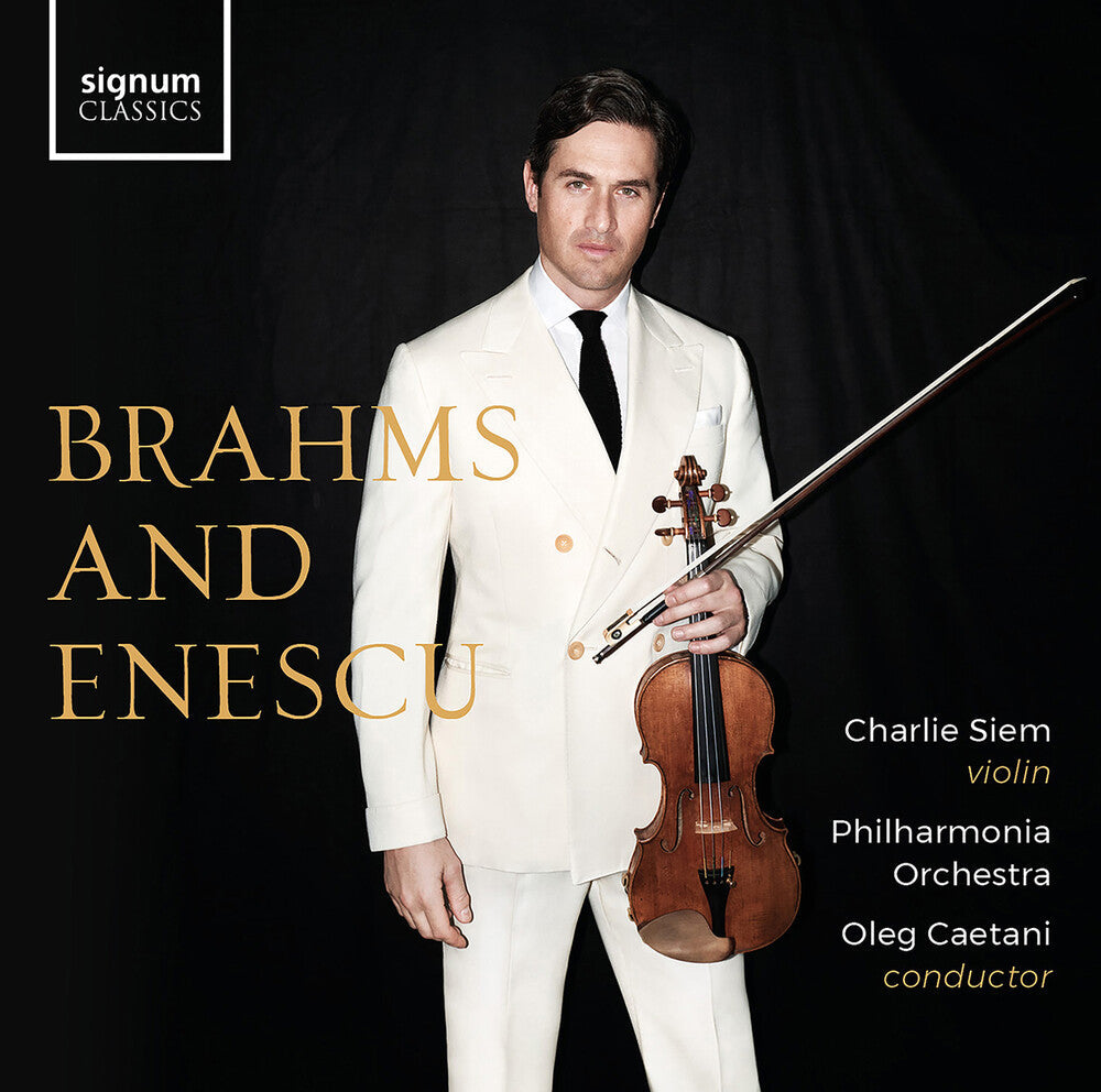 Siem / Caetani - Brahms & Enescu [CD] [New CD]
