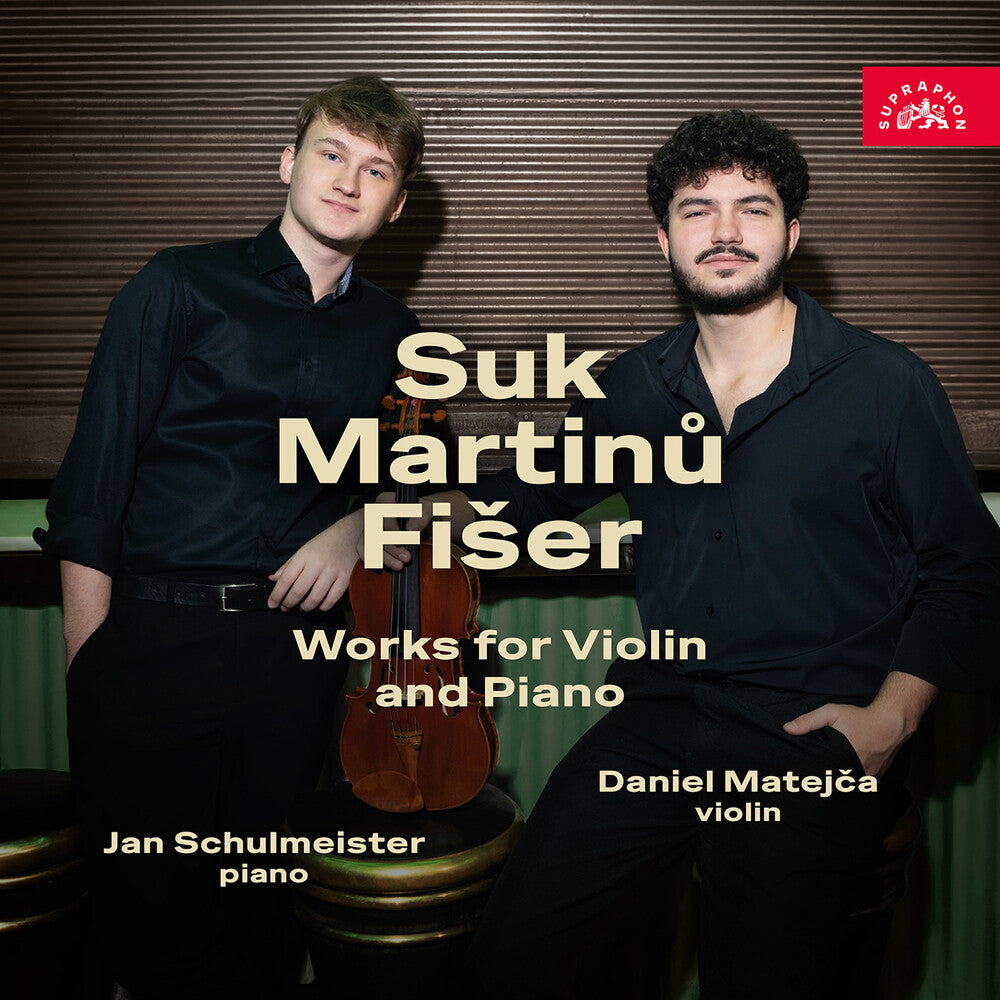 Matejca / Schulmeister - Suk Martinu & Fiser: Works For Violin & Pno [CD] [New CD]