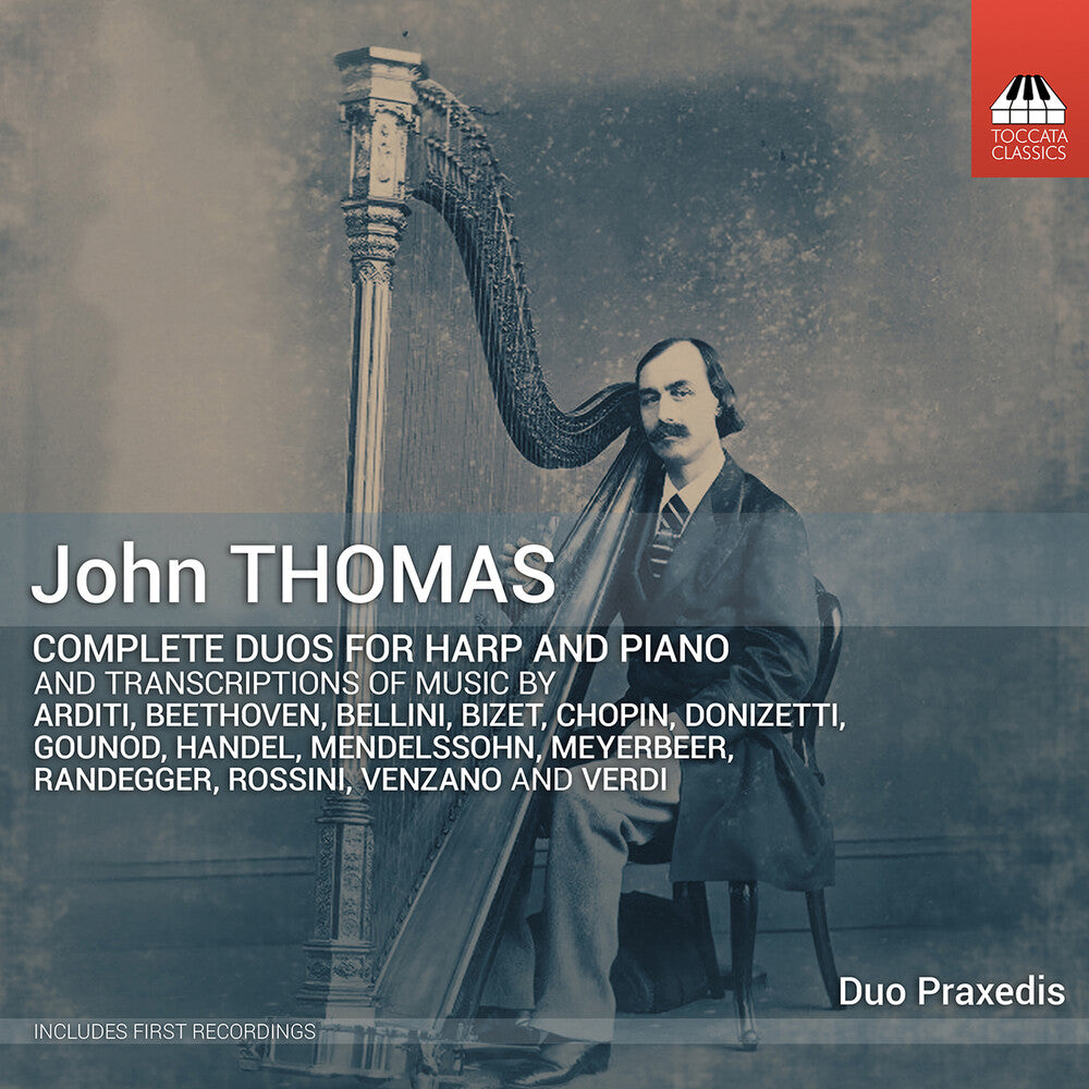 Duo Praxedis / Hug-Rutti - John Thomas: Complete Duos For Harp & Pno Vol. 1-5 [CD] [New CD]