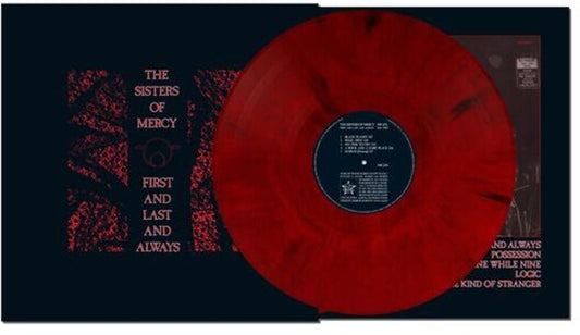 Sisters Of Mercy - First And Last And Always (Elektra 75) [Colored Vinyl, Black and Red Marble] [New Vinyl]