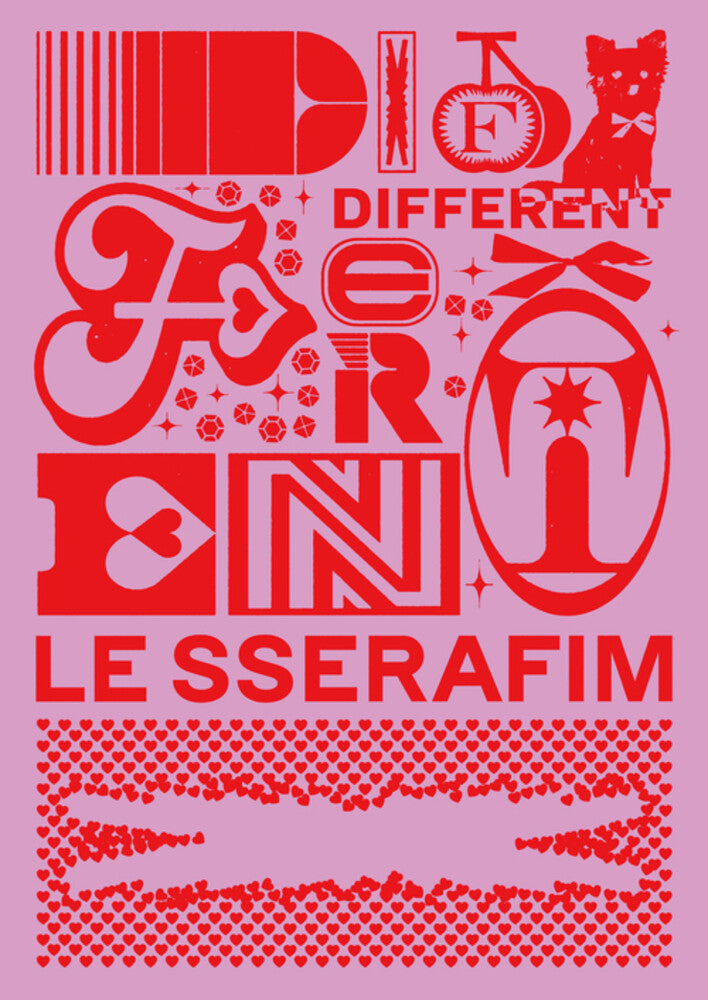 LE SSERAFIM - Different (Limited Edition B) [CD] [New CD]