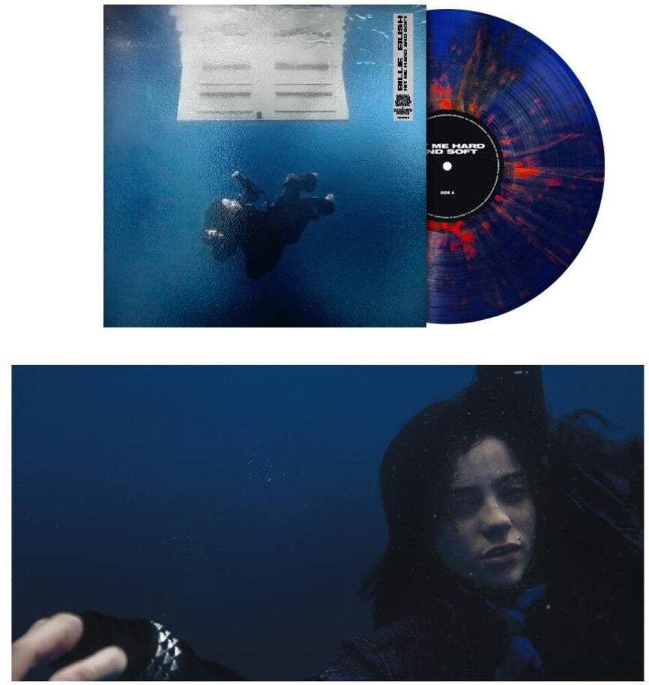 Billie Eilish - HIT ME HARD AND SOFT (Anniversary Edition) [Blue & Orange Splatter LP] [New Vinyl]
