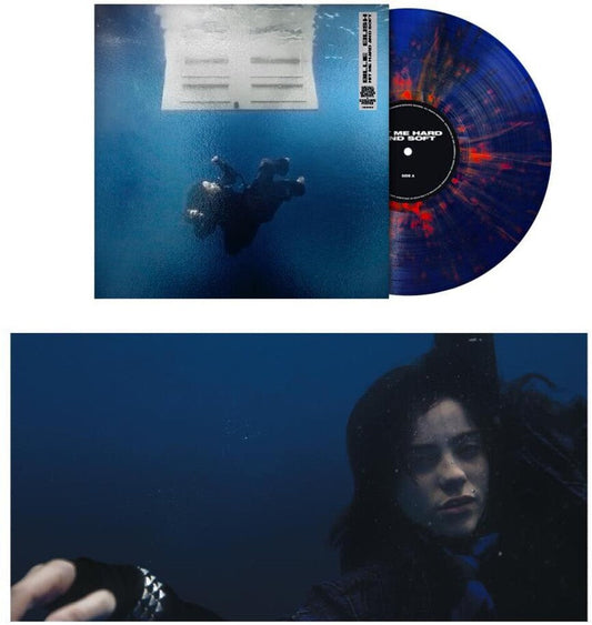 Billie Eilish - HIT ME HARD AND SOFT (Anniversary Edition) [Blue & Orange Splatter LP] [New Vinyl]