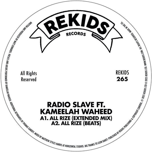 Radio Slave - All Rize [12" Vinyl]