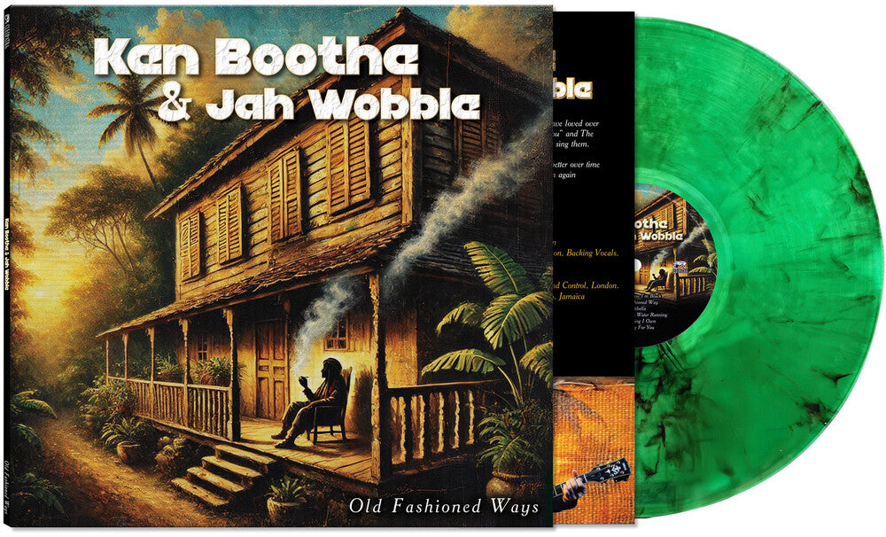 Ken Boothe & Jah Wobble - Old Fashioned Ways -  [Green Marble LP] [New Vinyl]