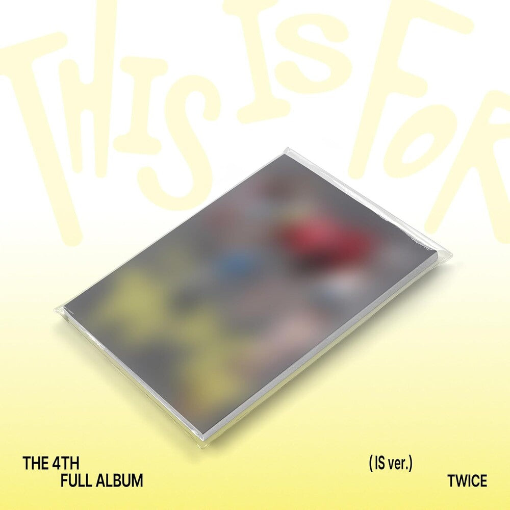 TWICE - This Is For [Is Ver.] (Post) (Phob) (Phot) [New CD]