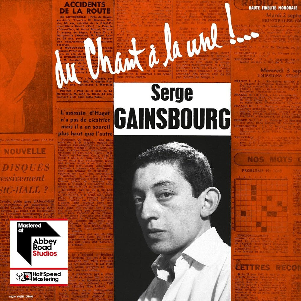 Serge Gainsbourg - Du Chant A La Une (Fra) [LP] [New Vinyl]