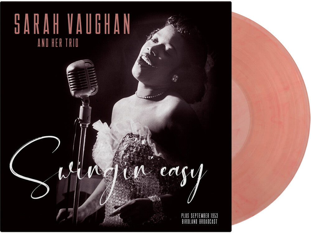 Sarah Vaughan - Swingin Easy / Birdland [Clear Vinyl] [Limited Edition] [180 Gram] (Red) [New Vinyl]