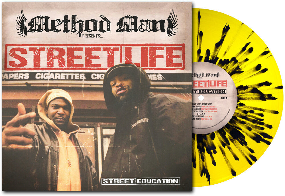 Method Man Presents Streetlife - Street Education 20th Anniversary - Yellow & Black [LP] [New Vinyl]