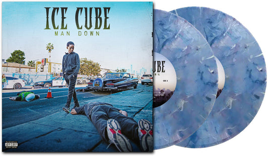 Ice Cube - Man Down - Ltd Deluxe Blue & White Marble Vinyl [LP] [New Vinyl]