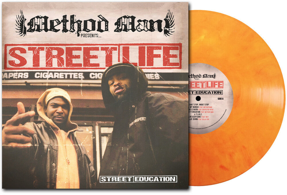 Method Man Presents Streetlife - Street Education 20th Anniversary - Orange Marble [LP] [New Vinyl]