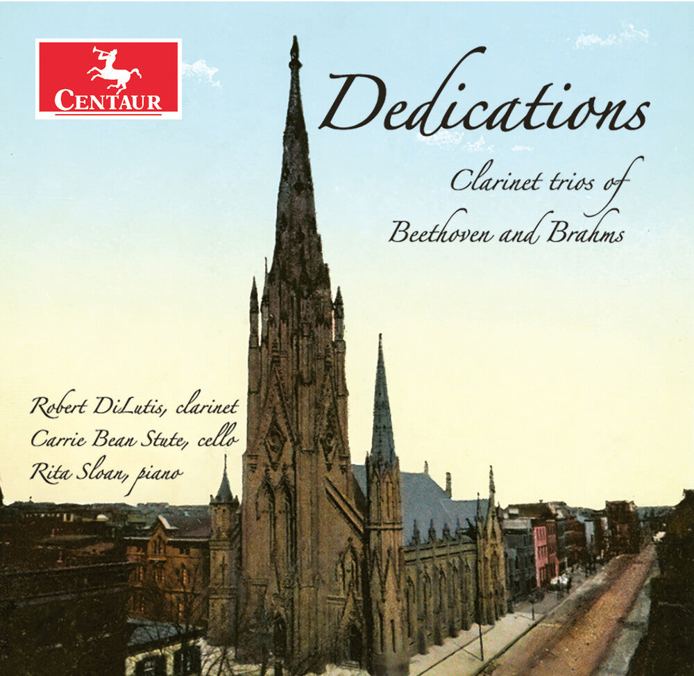 Robert Dilutis - Dedications - Clarinet Trios Of Beethoven & Brahms [CD] [New CD]