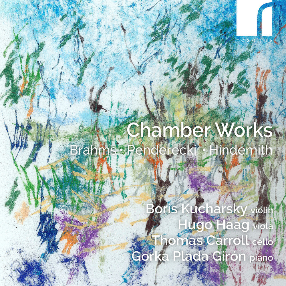 Boris Kucharsky - Brahms Penderecki & Hindemith: Chamber Works [CD] [New CD]