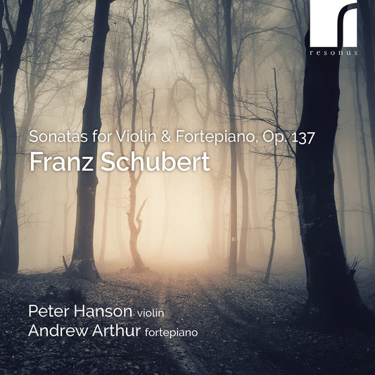 Peter Hanson - Schubert: Sons For Vn & Fortepiano Op. 137 [CD] [New CD]