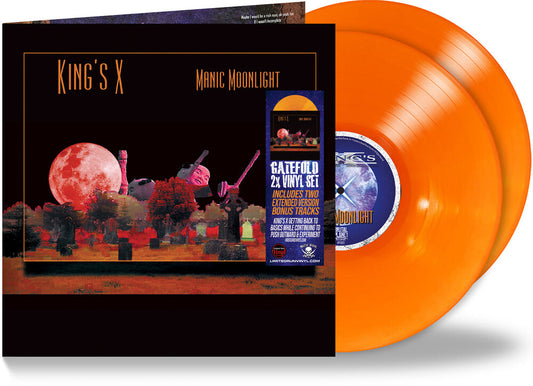 King's X - Manic Moonlight - Orange (Bonus Tracks) [Colored Vinyl] [New Vinyl]