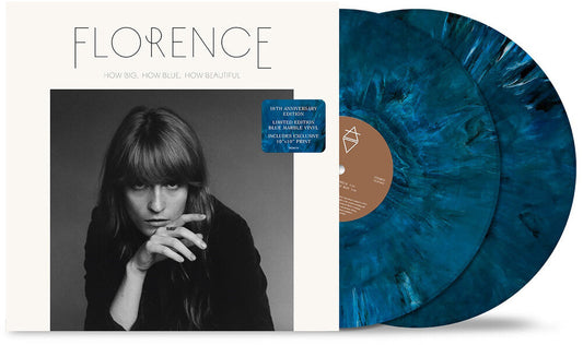 Florence + The Machine  - How Big, How Blue, How Beautiful (10th Anniversary Edition) -  [Blue Marble 2 LP] [New Vinyl]