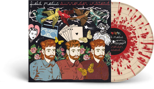 Field Medic - Surrender Instead - Bone/Red Splatter [Colored Vinyl] (Red) [New Vinyl]